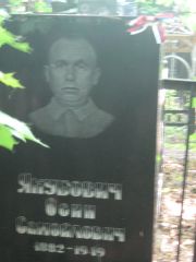 Якубович Осип Самойлович, Москва, Малаховское кладбище