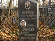 Лашт Марьяся Мотелевна, Москва, Малаховское кладбище