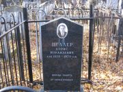 Целлер Борис Израилевич, Москва, Малаховское кладбище