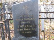 Гойхман Моисей Абрамович, Москва, Малаховское кладбище