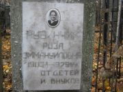 Рубинчик Роза Эммануиловна, Москва, Малаховское кладбище