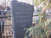 Брискман Николай Миронович, Москва, Малаховское кладбище
