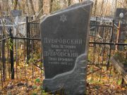 Дубровский Арон Петрович, Москва, Малаховское кладбище