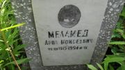 Меламед Арон Моисеевич, Москва, Малаховское кладбище