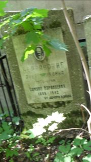 Чернявский Самуил Израилевич, Москва, Малаховское кладбище