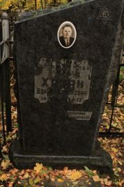 Хазан Борис Исакович, Москва, Малаховское кладбище