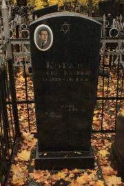 Коган Овсей Ельевич, Москва, Малаховское кладбище