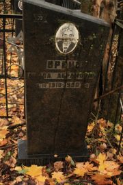 Брейн Липпа Абрамович, Москва, Малаховское кладбище