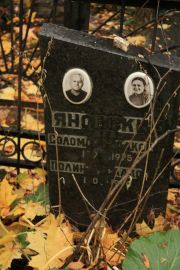 Яновский Соломон Исаакович, Москва, Малаховское кладбище