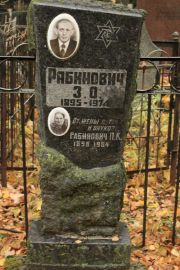 Рабинович З. О., Москва, Малаховское кладбище