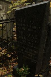 Мирлас Рахиль Марковна, Москва, Малаховское кладбище