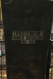 Трахтенберг Моисей Израилевич, Москва, Малаховское кладбище