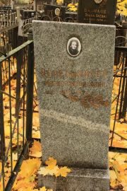 Перельмитер Мария Самойловна, Москва, Малаховское кладбище