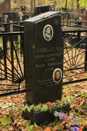 Уникель Измаил Соломонович, Москва, Малаховское кладбище