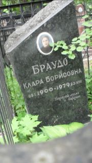 Браудо Клара Борисовна, Москва, Малаховское кладбище