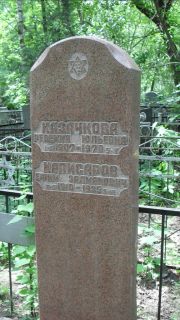 Казачкова Ревекка Юльевна, Москва, Малаховское кладбище