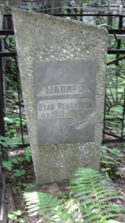 Шапиро Циля Романовна, Москва, Малаховское кладбище