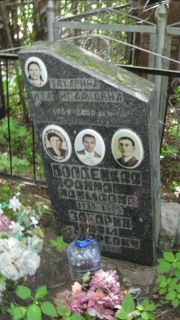 Захарин Наум Лазаревич, Москва, Малаховское кладбище