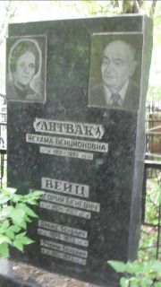 Литвак Нехама Бенционовна, Москва, Малаховское кладбище