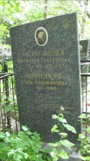 Черняков Лев Соломонович, Москва, Малаховское кладбище