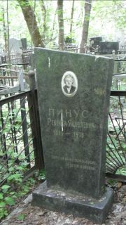 Пинус Ревекка Яковлевна, Москва, Малаховское кладбище