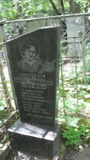 Кришталь Любовь Михайловна, Москва, Малаховское кладбище