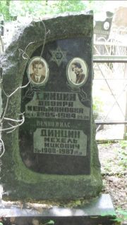 Динцин Двойра Гельмановна, Москва, Малаховское кладбище