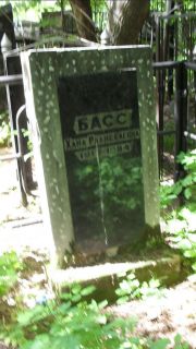Басс Хана Рахмелевна, Москва, Малаховское кладбище