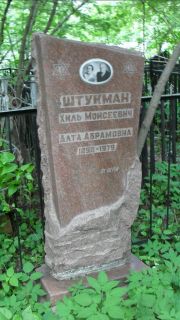 Штукман Хиль Моисеевна, Москва, Малаховское кладбище