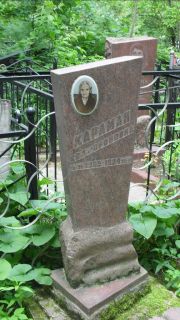 Карлман Ева Ароновна, Москва, Малаховское кладбище