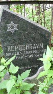 Керценбаум Михаил Дмитриевич, Москва, Малаховское кладбище