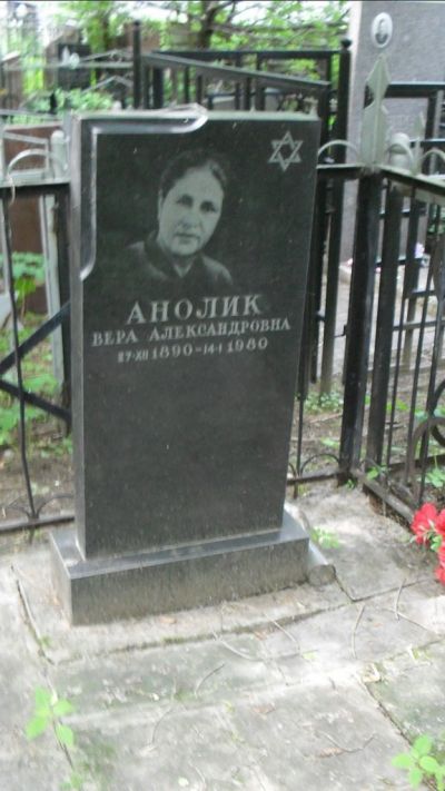 Анолик Вера Александровна