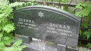 Левина Елена Абармовна, Москва, Малаховское кладбище