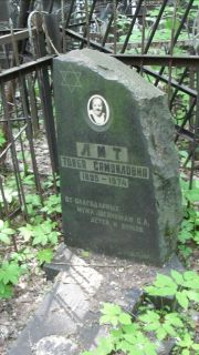 Лит Тойба Самойловна, Москва, Малаховское кладбище