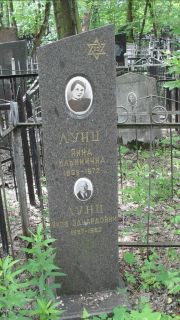 Лунц Анна Ильинична, Москва, Малаховское кладбище