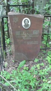 Лерман Двойра Берковна, Москва, Малаховское кладбище