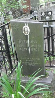 Купрова Клара Наумовна, Москва, Малаховское кладбище