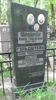 Степанова Раиса Соломоновна, Москва, Малаховское кладбище