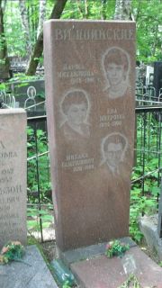 Вишнинский Михаил Самуилович, Москва, Малаховское кладбище