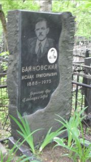 Байновский Исаак Григорьевич, Москва, Малаховское кладбище