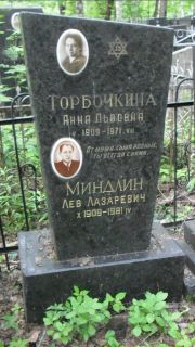 Миндлин Лев Лазаревич, Москва, Малаховское кладбище