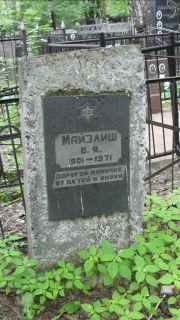 Майзлиш Б. Я., Москва, Малаховское кладбище