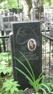 Пекуровский Ефим Борисович, Москва, Малаховское кладбище