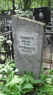 Столяр Р. М., Москва, Малаховское кладбище