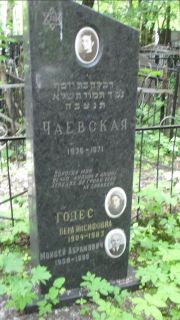 Годес Вера Иосифовна, Москва, Малаховское кладбище