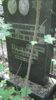 Слободняк Яда Ефимовна, Москва, Малаховское кладбище