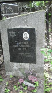 Трайнина Цина Борисовна, Москва, Малаховское кладбище