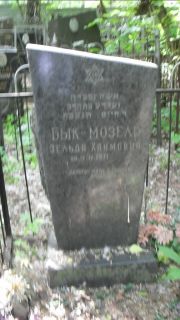 Бык-Мозел Зельда Хаимовна, Москва, Малаховское кладбище