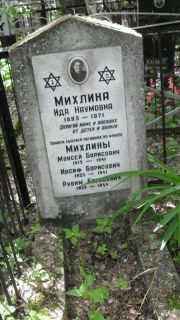 Махлина Ида Наумовна, Москва, Малаховское кладбище