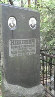 Ицкович Софья Израилевна, Москва, Малаховское кладбище